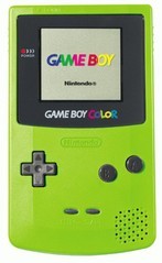 Game Boy Color Green System